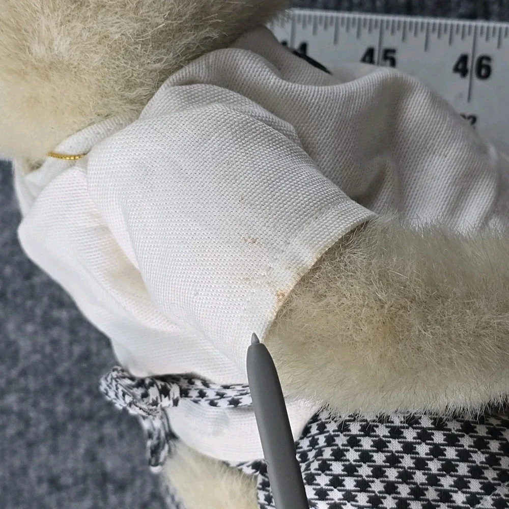 Vintage Muffy‎ VanderBear Le Lapin Rotund Chef Bunny Bear 1996 Plush 10